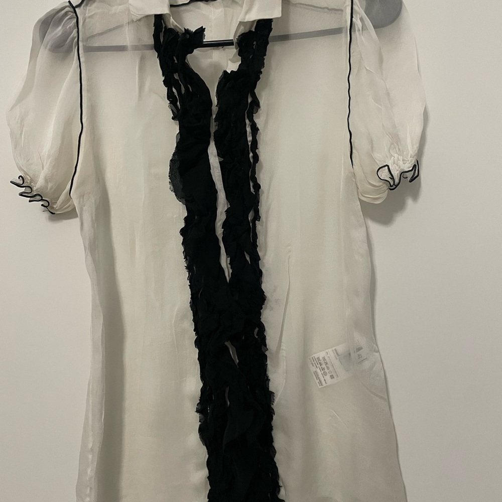 Silk blouse D&G size 6 (42 IT)